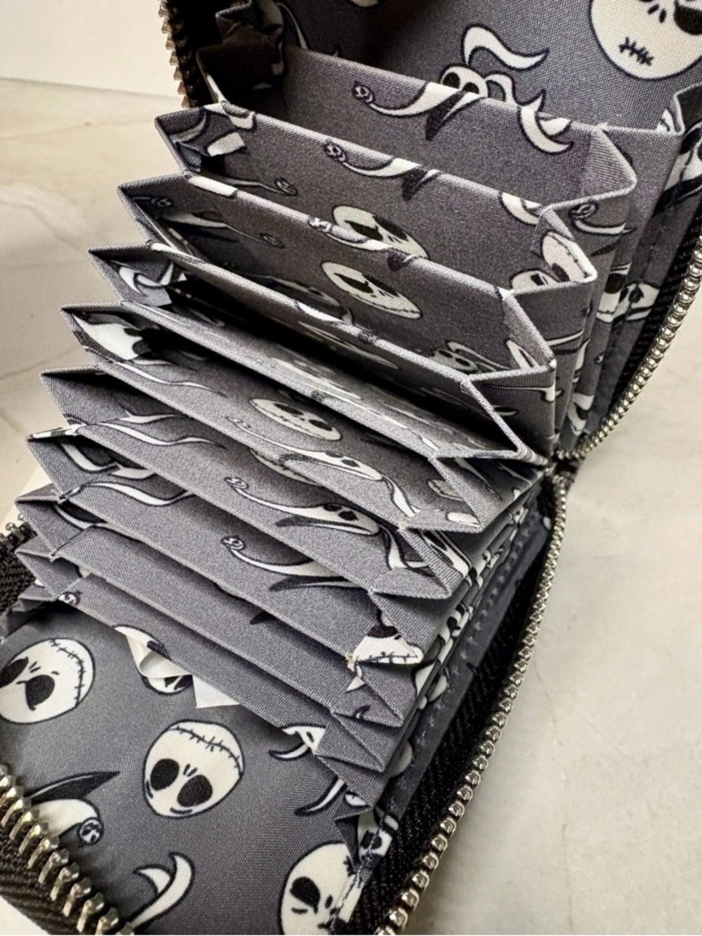 Disney Parks Loungefly Nightmare Before Christmas Jack Skellington Wallet - Picture 3 of 4